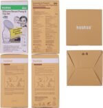 Haakaa Manual Breast Pump with Base 4oz/100Ml+Lid - Image 9