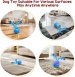Interactive Dog Toys Ball, Moving Dog Toy for Boredom, Automatic Rolling Ball, Motion Activated Automatic Toys for Puppy/Small/Medium Dogs, USB Charging, Birthday for Dogs (Blue) - Image 4