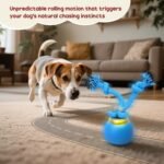 Interactive Dog Toys Ball, Moving Dog Toy for Boredom, Automatic Rolling Ball, Motion Activated Automatic Toys for Puppy/Small/Medium Dogs, USB Charging, Birthday for Dogs (Blue) - Image 5