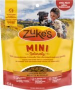 Zuke's Dog Treats, Mini Naturals Tender Bites Chicken Recipe - 454 g Pouch (1 Pack) - Image 3