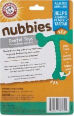 Arm & Hammer for Pets Ora-Play T-Bone Dental Chew Toy for Dogs -(Pack of 2(| Best Dog Chew Toy for The Toughest Chewers | Reduces Plaque & Tartar Buildup Without Brushing, Peanut Butter Flavor - Image 8