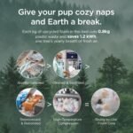 Bedsure SupportMax Orthopedic Dog Bed Medium Size Dog - Extra Thick Supportive Medium Dogs Beds with Waterproof Washable Cover, Comfort Pet Bed Sofa with Soft Sherpa and Nonskid Bottom, Brown, 35" - Image 7