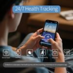 Smart Ring Health Tracker, Health Rings for Women & Men, Long-Lasting Battery Sleep Rings, Fitness & Sleep Monitor Compatible with iOS & Android, No Subscription Required (Gold, 8) - Image 5