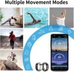 Smart Ring Health Tracker, Health Rings for Women & Men, Long-Lasting Battery Sleep Rings, Fitness & Sleep Monitor Compatible with iOS & Android, No Subscription Required (Gold, 8) - Image 8