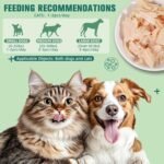 Steamed Chicken Breast Pet Snacks - Natural, High Protein,Suitable for Dogs and Cats, 160g/5.64oz，4Pcs/1Pack - Image 6
