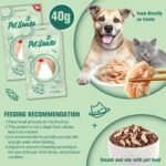 Steamed Chicken Breast Pet Snacks - Natural, High Protein,Suitable for Dogs and Cats, 160g/5.64oz，4Pcs/1Pack - Image 7