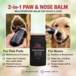 Dog Paw Balm Stick for Dogs & Cats – Dog Nose Balm & Paw Pad Balm, Natural & Lick-Safe Moisturizing Protection for Dry, Cracked Paws & Noses, Hot Pavement, Snow & Salt – Gaia Earth Pets - Image 3