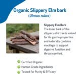 Pet Wellbeing Slippery Elm for Cats - Organic Herb, Supports Healthy Digestive Tract, Gut Lining, Throat Comfort, Lower Urinary Tract Health - Herbal Supplement 2 oz (59 ml) - Image 4