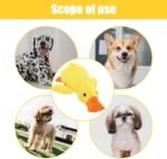 Dog Calming Duck Toy, 2026 New Interactive Plush Duck Toy with Quack Sound and Crazy Crinkle for Dogs Keep Busy, Soft Stuffed Calming Pillow for Puppy Reduce Boredom (Pink, S) - Image 5