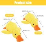 Dog Calming Duck Toy, 2026 New Interactive Plush Duck Toy with Quack Sound and Crazy Crinkle for Dogs Keep Busy, Soft Stuffed Calming Pillow for Puppy Reduce Boredom (Pink, S) - Image 8