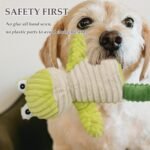 5 Pack Dog Toys Stuffed Squeaky Dog Toys Assortment Plush Animal Dog Toy Value Bundle Puppy Pet Dog Toys for Small Medium Large Dogs - Image 6