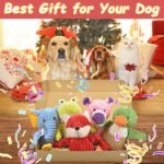5 Pack Dog Toys Stuffed Squeaky Dog Toys Assortment Plush Animal Dog Toy Value Bundle Puppy Pet Dog Toys for Small Medium Large Dogs - Image 7