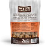 Zoe Better Than Rawhide Twists for Dogs, Peanut Butter Flavor, 12 Pack (5.2 oz) - Image 3