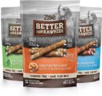 Zoe Better Than Rawhide Twists for Dogs, Peanut Butter Flavor, 12 Pack (5.2 oz) - Image 7