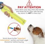 New Dog Bite Tug Toy - Extra Tough, Durable, Interactive Toys For Medium to Large Dogs by Bull Fit - Best For Tug of War, Fetch & Puppy Training! - Safe Fire Hose Dog Tug with Strong Handle, It Floats - Image 8