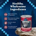 Blue Buffalo Wilderness High Protein Grain Free, Natural Adult Wet Dog Food, Salmon & Chicken Grill 354g Can (Pack of 12) - Image 7