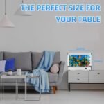 Fake Fish Tank,Artificial Aquarium Decorations,Fake Aquarium Decor,Virtual Ocean Moving Fish lamp for Bedroom Office Décor,Gift for Kids and Cat - Image 7