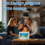 Fake Fish Tank,Artificial Aquarium Decorations,Fake Aquarium Decor,Virtual Ocean Moving Fish lamp for Bedroom Office Décor,Gift for Kids and Cat - Image 8