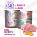 Tiki Cat Baby Favorites Whole Foods Wet Cat Food for Kittens Mega Pack, 2.4 oz. Cans (24 Count) - Image 5