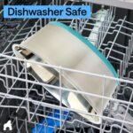 GORILLA GRIP Stainless Steel Metal Dog Bowl Set of 2, Rubber Base, Heavy Duty, Rust Resistant, Food Grade BPA Free, Less Sliding, Quiet Pet Bowls for Cats and Dogs, Holds 2 Cups (16 fl oz), Turquoise - Image 9