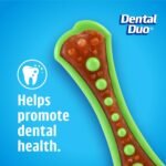 Hartz Chew 'n Clean Dental Duo Dog Treat & Chew Toy, Color Varies, Extra Small, 6 Count - Image 3