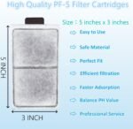 16 Pack PF-S Aquarium Filter Cartridges for Top Fin Silenstream PF10 Power Filters, Replacement Aquarium Carbon Fish Tank Filter Cartridges - Image 3