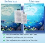 16 Pack PF-S Aquarium Filter Cartridges for Top Fin Silenstream PF10 Power Filters, Replacement Aquarium Carbon Fish Tank Filter Cartridges - Image 7
