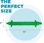 Outward Hound Squeaker Matz Plush Gator Dog Toy, XXL - Image 6