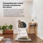 Litter-Robot 4 Ramp by Whisker, White - Cat Ramp for Litter Box, Custom Fit for Litter-Robot 4, Non-Slip Rubber Feet, Suitable for Small & Elderly Cats, Made in USA - Image 6