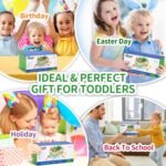 Montessori Wooden Toddler Toys for 1 2 3 Years Old Boys Girls, Shape Sorting Toys First Birthday Gifts for 1-2 Years, Wood Animal Farm Car Preschool Educational Fine Motor Skills Toy - Image 7