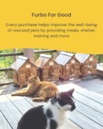 Furbo 360° Cat Camera: Pet Security Cam w/Meowing Alerts, Rotating View, Treat Toss w/Phone App, Smart Home Kitty Monitoring, 2-Way Speaker, No Subscription Needed. Standard See, Talk, & Toss Features - Image 9