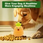 Dog Squeaky chew Toys for Dogs who Like to chew, Rubber Carrot Tumbler Dog Toys for Training and Cleaning, Durable Interactive Tough Dog Toys for Medium and Large Dogs - Image 3