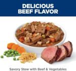 Hill's Science Diet Adult 1-6, Adult 1-6 Premium Nutrition, Wet Dog Food, Beef & Vegetables Stew, 12.8 oz Can, Case of 12 - Image 5