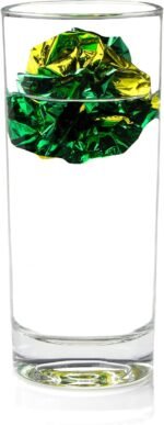 Chiwava 24PCS 2.4" Mylar Balls Shiny Crinkle Cat Toys Ball Kitten Crackle Lightweight Play Assorted Color - Image 5