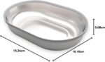 Sure Petcare SureFeed Stainless Steel Bowl Set, Compatible With Microchip Pet Feeder and Connect, Sealed Pet Bowl, Metal, Pack of 2 - Image 3