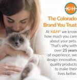 K&H PET Products Self-Warming Cat Bed Pad, Self-Heating Thermal Cat and Dog Bed Mat, Pet Warming Pad for Cats, Cat Warmer Mat for Feral and Indoor Cats, Gray/Black 21 X 17 Inches - Image 10