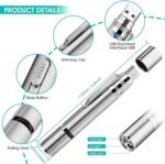 Cat Interactive Toys, Cat Chasing Toys, Pet Toys for Indoor Kitten Play Chase Exercise, USB Recharge, Cat Toy for Indoor, Cat Mouse Toys Wand Light Pet Interactive Toys - Image 4