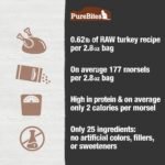 PureBites Cat Food • Topper 2.8oz (80g) | Turkey Recipe | Freeze Dried in USA | Packaged and Prepared in Canada - Image 7
