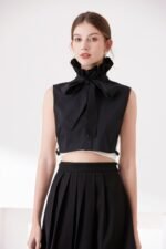 YEKEYI Women Fake Collar Shirt Versatile Accessories Victorian Collar Half Shirt Collar False Sleeve Cuffs - Image 3