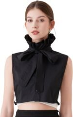 YEKEYI Women Fake Collar Shirt Versatile Accessories Victorian Collar Half Shirt Collar False Sleeve Cuffs - Image 6