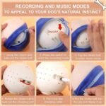 Livun Active Moving Pet Plush Toy, Interactive Dog Toy Pet Bouncing Balls, Moving Dog Ball Plush Toy Talking Moving Dog Toy Dog Pet Toy Shake Bounce Boredom Toys for Pets, Cats (red) - Image 4