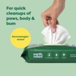 Earth Rated (A Canadian Company) Dog Wipes, Hypoallergenic, Cleaning and Hydrating, for Grooming Paws, Body and Butt, Lavender Scented, 100 Count - Image 3