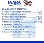 INABA Churu Bites for Dogs, Soft & Chewy Dog Treats with Vitamin E, 11.9 Grams Each Tube, 20 Tubes, Tuna & Salmon Variety Box - Image 5