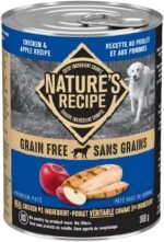 Nature's Recipe Paté Grain Free Natural Wet Dog Food Chicken & Apple Recipe 368g (Pack of 12) - Image 4