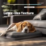 Laifug Orthopedic Memory Foam Extra Large Dog Bed with Pillow and Durable Water Proof Liner & Removable Washable Cover & Smart Design (Large (40"x25"x6"), Grey) - Image 3