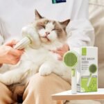 Cat Brush Dog Brush with Release Button for Shedding, Self Cleaning Cat Comb Hair Brush for Indoor Cats, Dog Deshedding Brush Grooming Kit, Pet Supplies Hair Remover Tool - Image 7