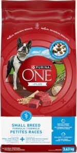 Purina ONE +Plus Small Breed Dry Dog Food with Beef - 3.63 kg Bag - Image 3