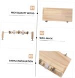POPETPOP Springboard Molars Wooden Hamster Platform Molar Toys for Grinding Teeth Playthings - Image 3
