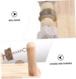 POPETPOP Springboard Molars Wooden Hamster Platform Molar Toys for Grinding Teeth Playthings - Image 8