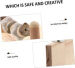 POPETPOP Springboard Molars Wooden Hamster Platform Molar Toys for Grinding Teeth Playthings - Image 10